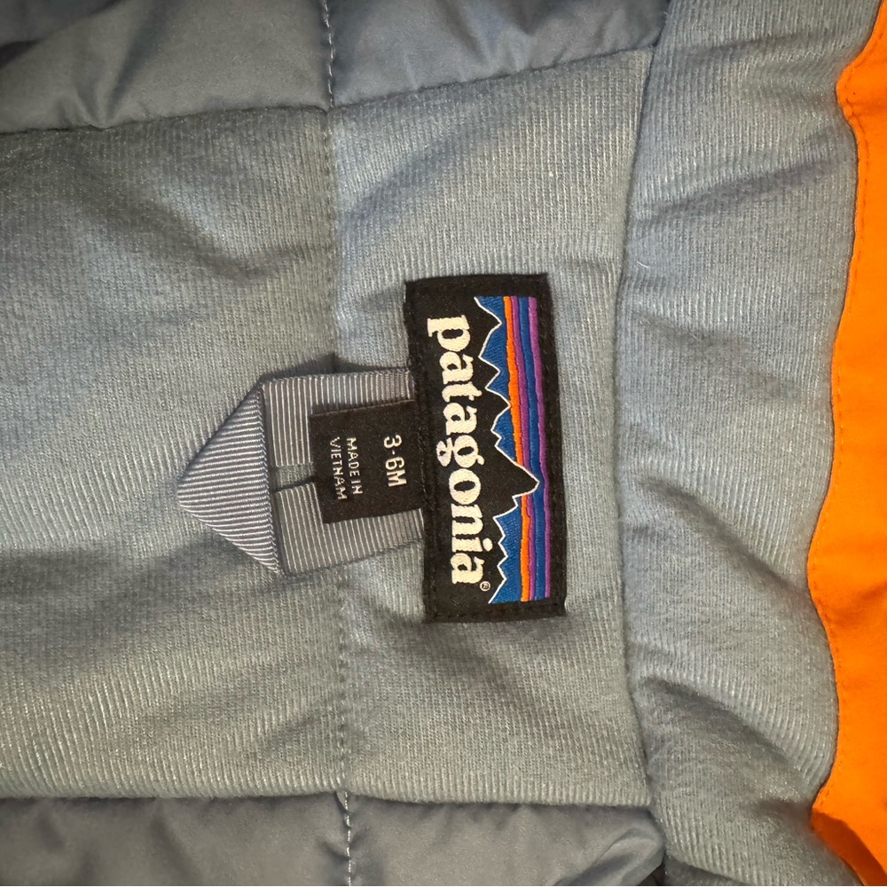 Patagonia Orange Infant Insulated Snowsuit - Picture 4 of 4